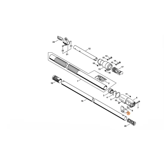 STIHL  Dźwignia napinająca 4859 740 5300